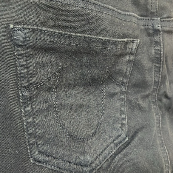 True Religion stretch jog pant dark blue size S - Picture 4 of 6